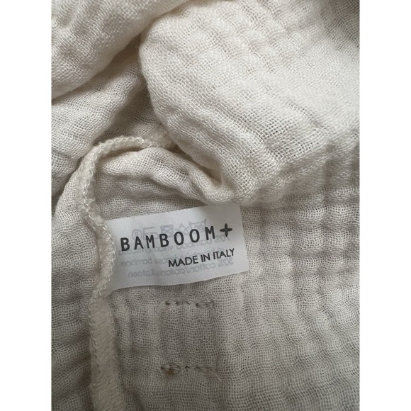 BAMBOOM ITALYShirt with Wooden Buttons - Cream 70% Bamboo, 30% Cotton 9/12Months - Picture 5 of 8